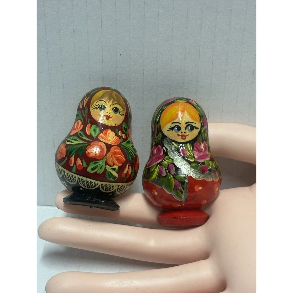 Russian Nesting Doll Look Refrigerator Magnet 2.5